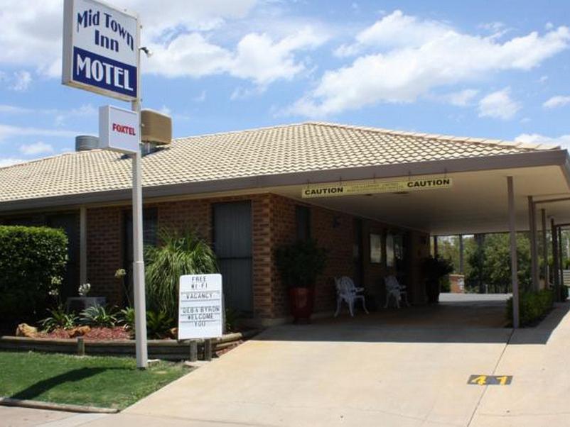 Mid Town Inn Narrabri Exterior foto
